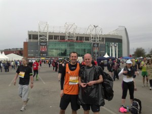 Steve & Biggs pre-race